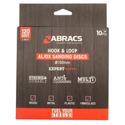 Abracs Hook & Loop Disc Pack 10 150mm x 120g