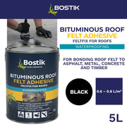 Bostik Feltfix Adhesive 5L