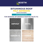 Bostik Feltfix Adhesive 5L