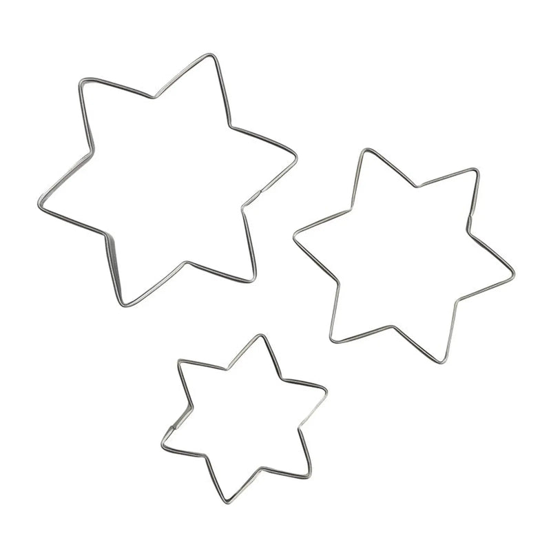 Tala Plain Star Cutters (Set of 3)