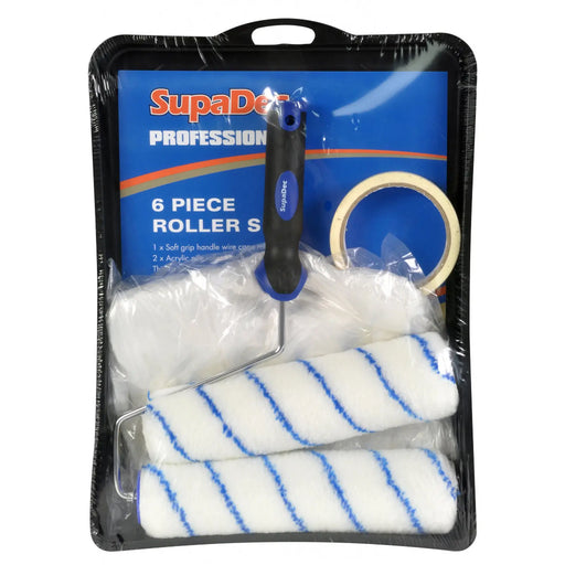 SupaDec Paint Roller Kit 6 Piece