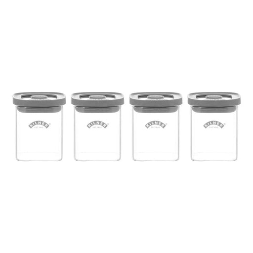 Kilner Fresh Storage Spice Jar Set 4 Piece