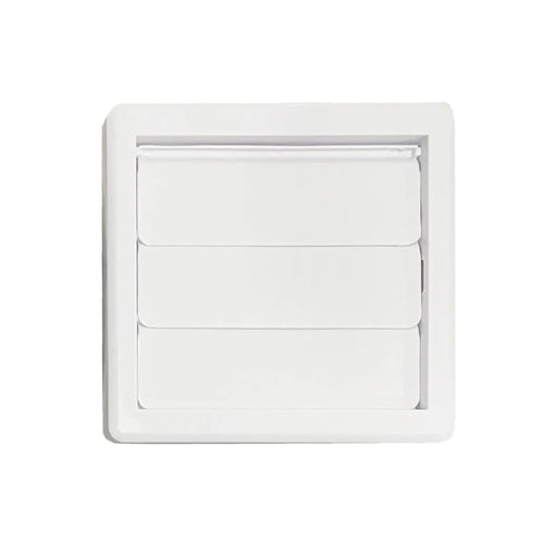 Securlec External Multi Fit Gravity Flap White 100mm 4"
