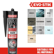 Evo-Stik Sticks Like Sh*t Turbo White 290ml