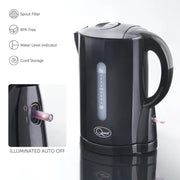 Quest 1L Jug Kettle Black
