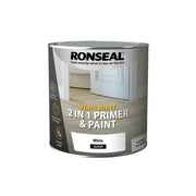 Ronseal Stay White 2in1 Primer & Paint 2.5L White Gloss