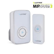 Lloytron 32 Melody Plugin Premium Door Chime Kit 200m White