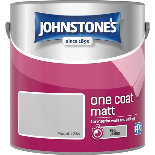 Johnstone's One Coat Matt 2.5L Moonlit Sky