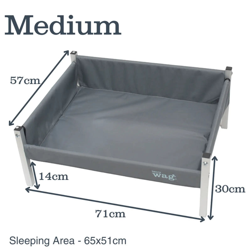 Henry Wag Elevated Dog Bed Medium