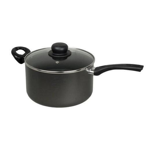 CookClassic Sauce Pan & Glass Lid Non Stick 22cm