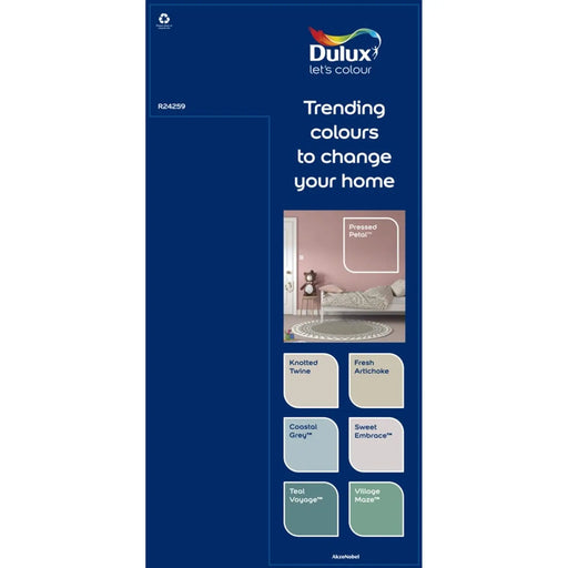 Dulux Retail Independent Aisle Fins For New Colours 360 x 750mm