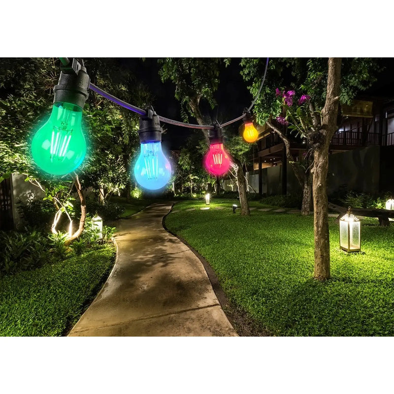 Sylvania Toledo Chroma GLS Lamp A60 Red E27 ES