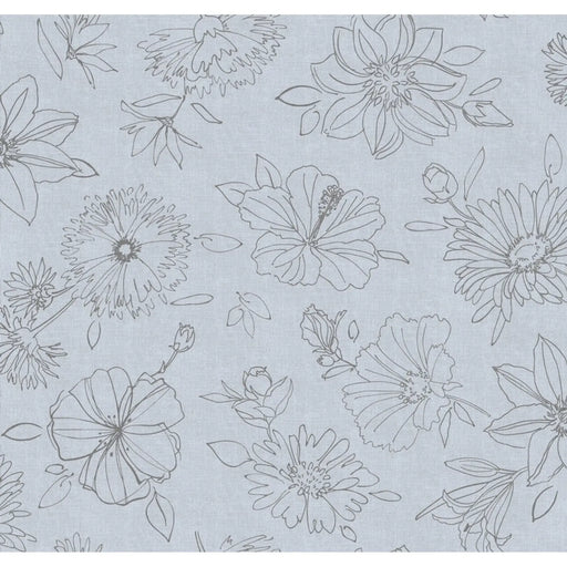 d-c-fix® Manhattan Tablecloth - Palmas Grey 20m Roll x 140cm