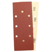 Abracs Orbital Clamped Sander Sheets With Holes 93 x 230mm 80g