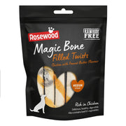 ROSEWOOD Magic Bone Twists Chicken Pack 6 195g