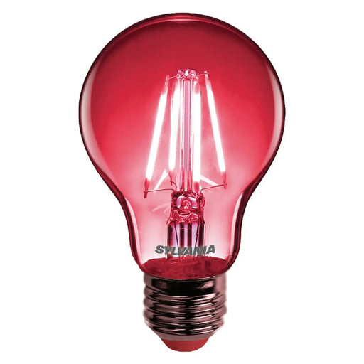 Sylvania Toledo Chroma GLS Lamp A60 Red E27 ES