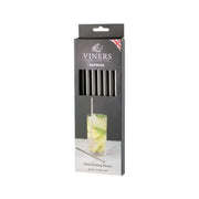 Viners Steel Drinking Straws 6 Piece
