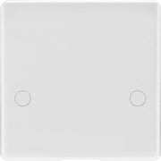 BG White Nexus Cooker Flex Outlet Plate 45amp