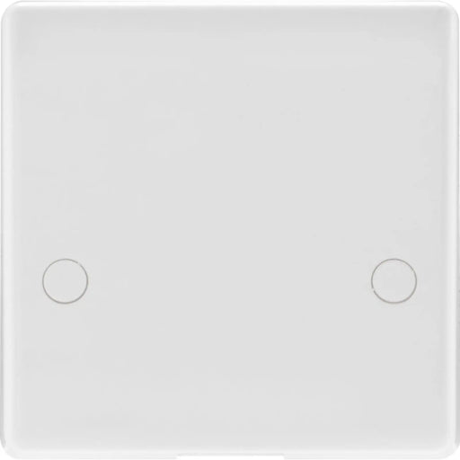 BG White Nexus Cooker Flex Outlet Plate 45amp