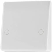 BG White Nexus Cooker Flex Outlet Plate 45amp