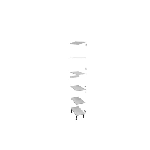 Gower Rapide+ Larder Unit Pack Shelves 300mm