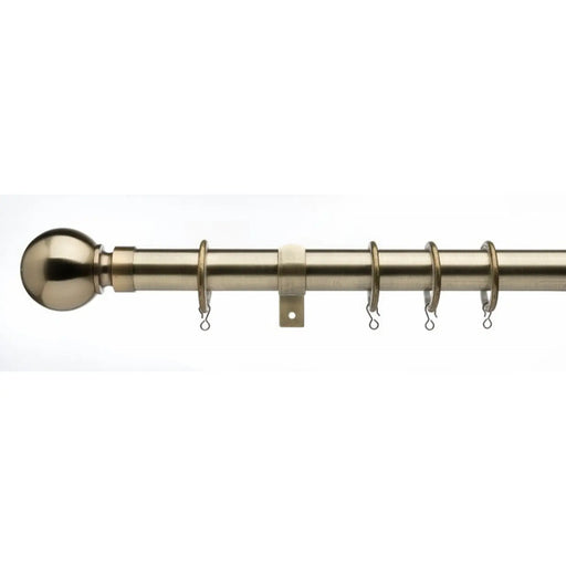 Universal Bay Pole Kit Satin Steel