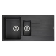 Reginox Black Granite Sink 1.5 Bowl - 1000 x 500mm