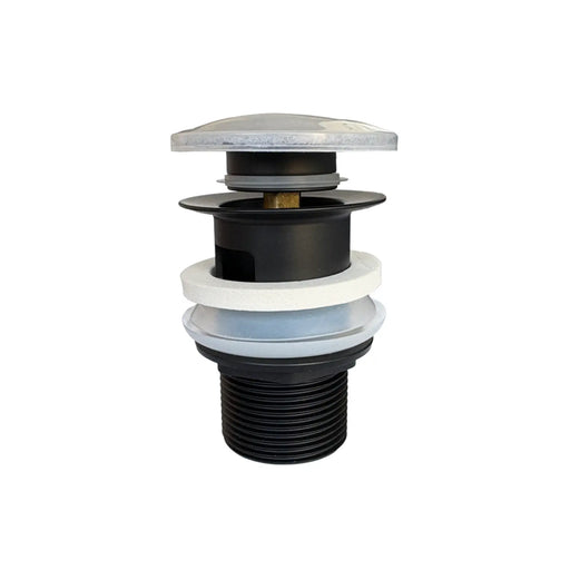 Securplumb Basin Waste Matt Black 32mm