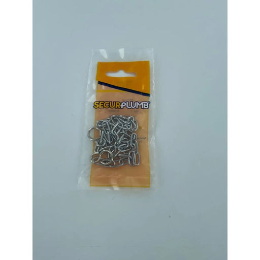 Securplumb Bath Chain Link CP 450mm Pack 1