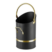 Hearth & Home Coal Hod 16" Black & Brass