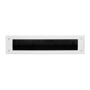 Woodside Letterbox Draught Excluder White