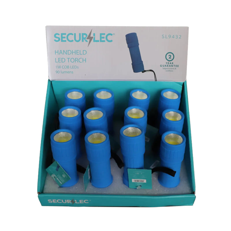 Securlec Handheld Plastic Torch Small 1w