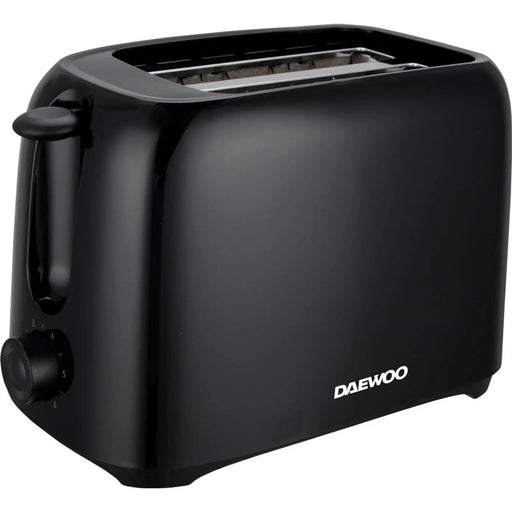 Daewoo Plastic Toaster 2 Slice Black