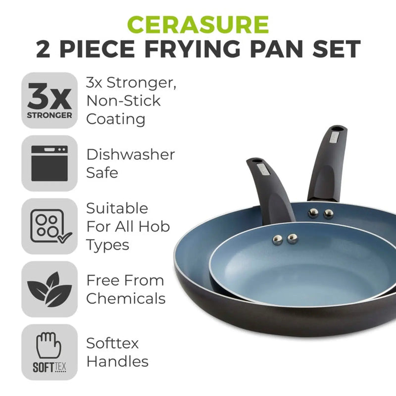 Tower Frying Pan Set Pack 2