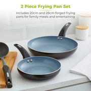 Tower Frying Pan Set Pack 2