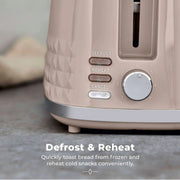 Tower Solataire 2 Slice Toaster Latte