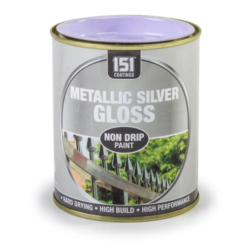 151 Coatings Metallic Silver Paint 300ml