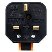 Masterplug Heavy Duty Plug 13 Amp Orange