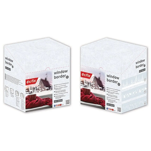 d-c-fix® Winter Border Display Box 12 Rolls 20cm x 1.5m