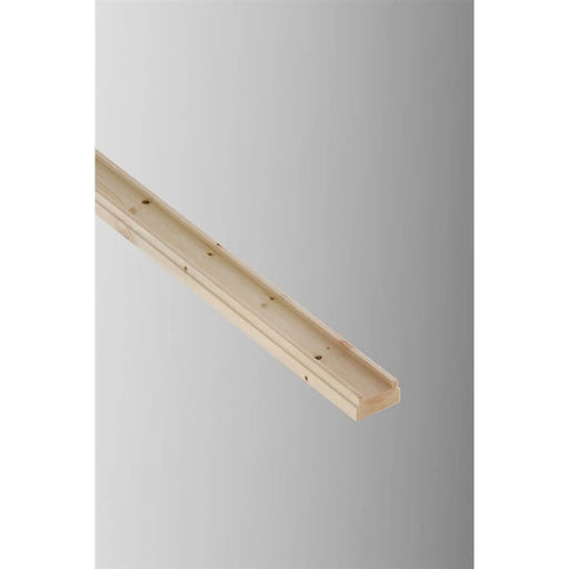 Cheshire Mouldings Base Rail Pine 41 x 62mm x 2.4m