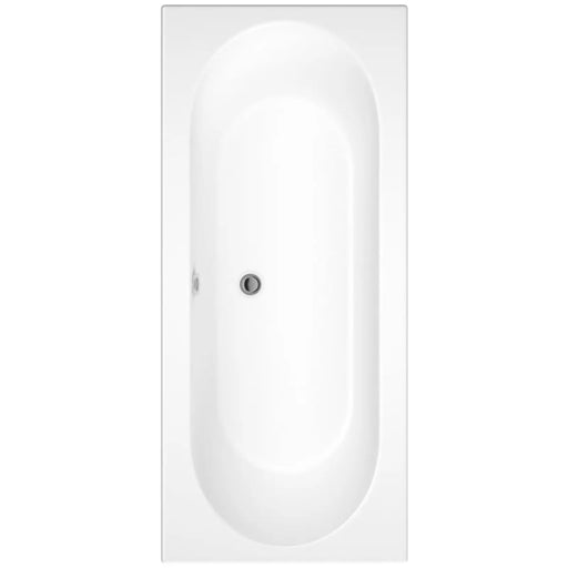 Trojan Cascade 1700 x 700mm No Tap Hole Twin End Bath White