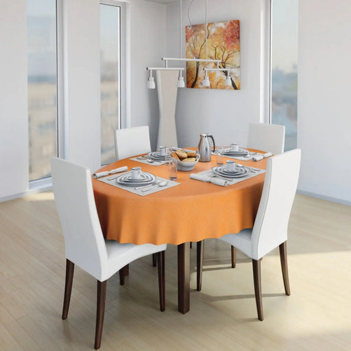 d-c-fix® Monte Carlo Tablecloth - Sharon Orange 20m Roll x 140cm