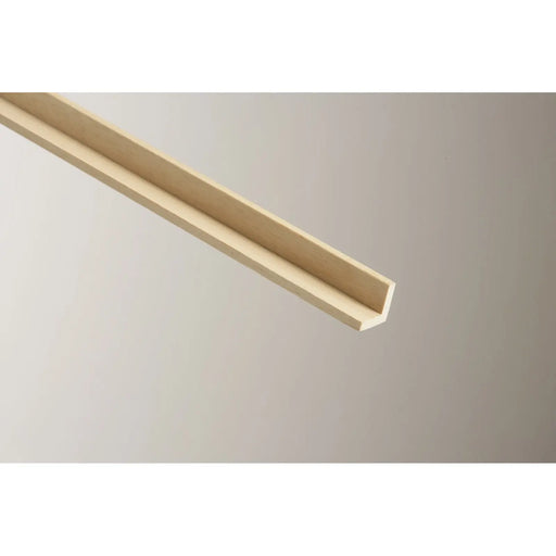 Cheshire Mouldings Square Corner Light Hardwood 18 x 18mm x 2.4m