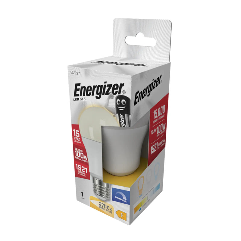 Energizer LED GLS E27 Dimmable 12.6w 1521lm