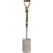 Ambassador Ash Handle Stainless Steel Digging Spade Length: 105cm
