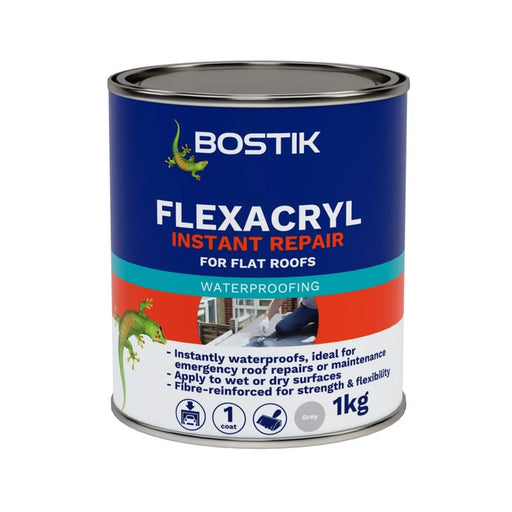 Bostik Flexacryl Instant Repair 1kg Grey