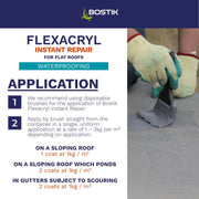 Bostik Flexacryl Instant Repair 1kg Grey