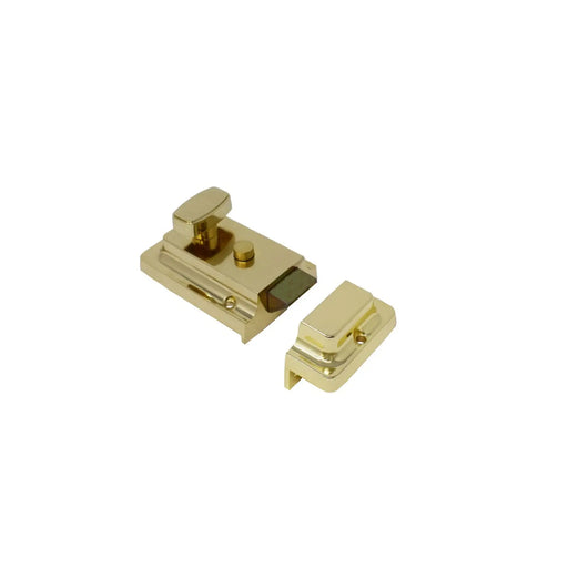 Yale Essentials Nightlatch Polished Brass