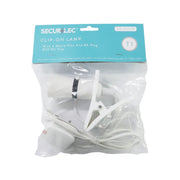 Securlec Clip on Lamp With 2m Flex & Plug Pre-Packed
