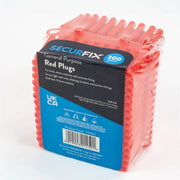 Securfix Standard Wall Plugs Red 300 Pack